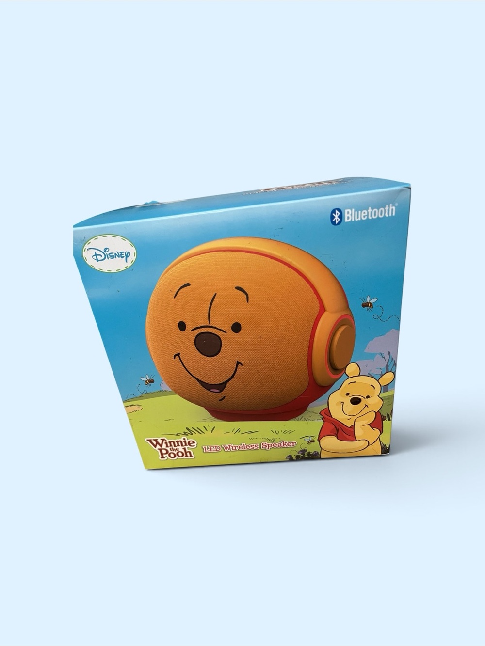 Disney Winnie the Pooh Orange and Red Bluetooth Kids Speaker